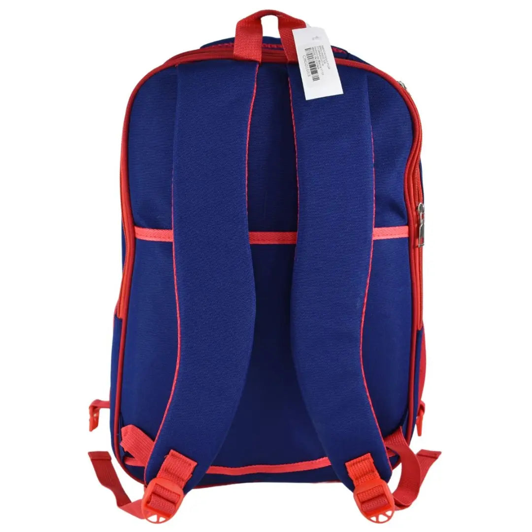 Mochila azul con compartimientos 3 en 1