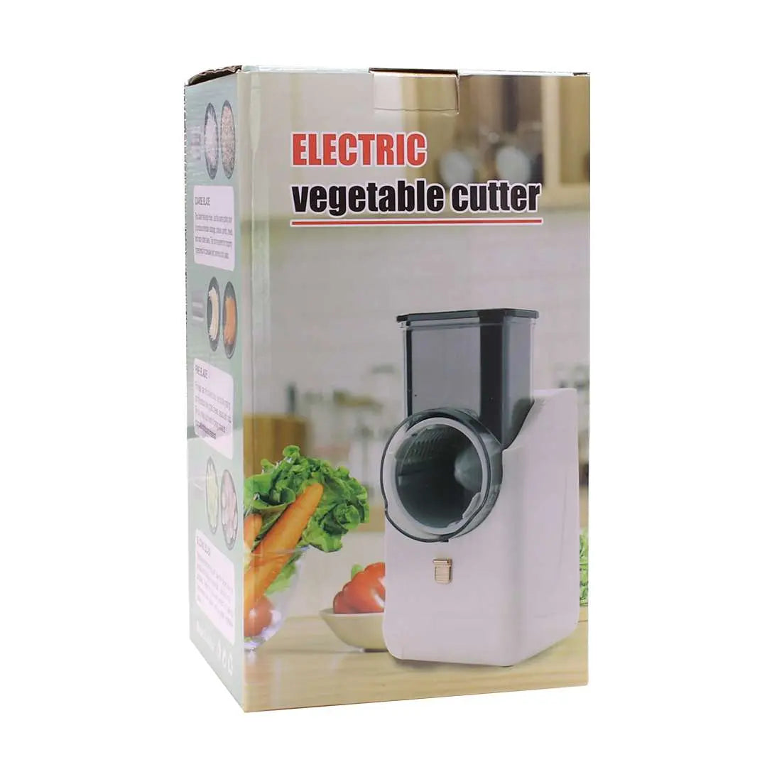 Cortador Rallador Eléctrico de Vegetales – Blanco o verde