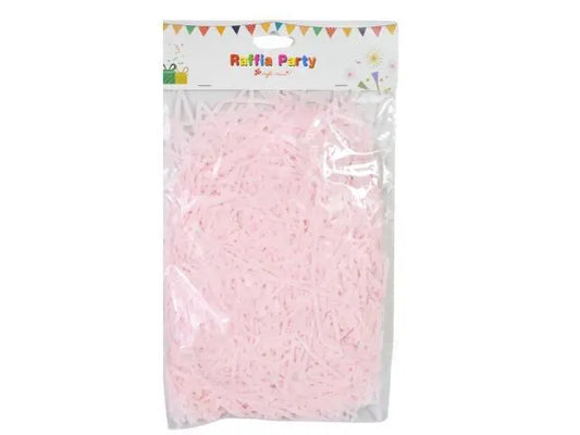 Papel triturado rosa para cotillón 22gr
