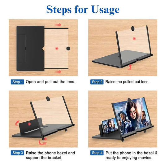Pantalla Lupa Amplificadora para Celular 9″