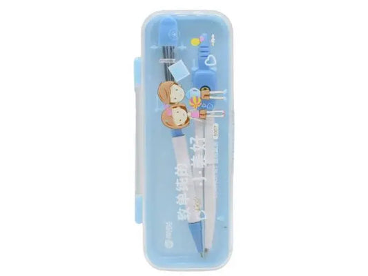 Compás con lápiz mecánico 12cm.