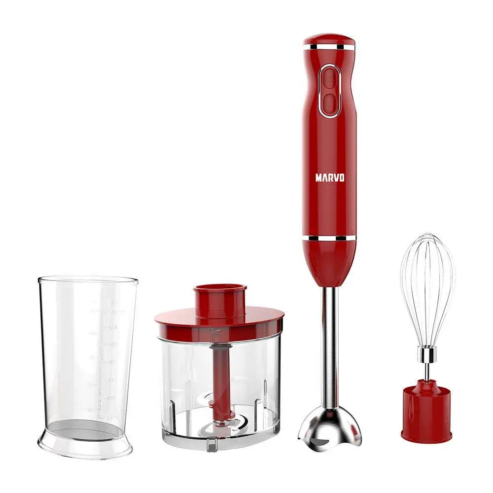 Mixer Marvo Acero Inoxidable Rojo