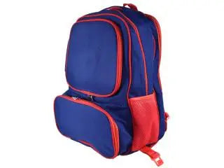 Mochila azul con compartimientos 3 en 1