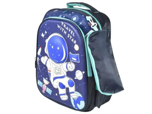 Mochila infantil con cartuchera 35x28x12cm