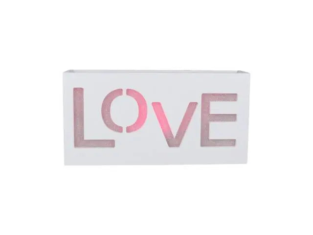 Veladora home / love 20 x 10 x 5 cm