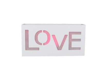Veladora home / love 20 x 10 x 5 cm