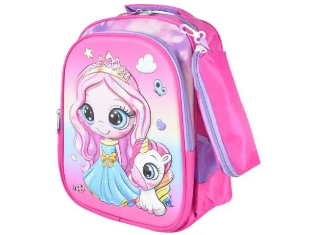 Mochila infantil con cartuchera 35x28x12cm