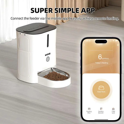 Alimentador smart mascota Marvo PFF-0087