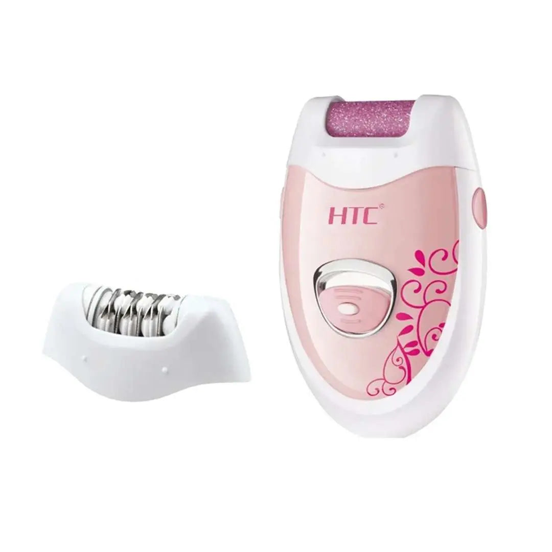 Depiladora removedora de callos HTC HL-022 rosada