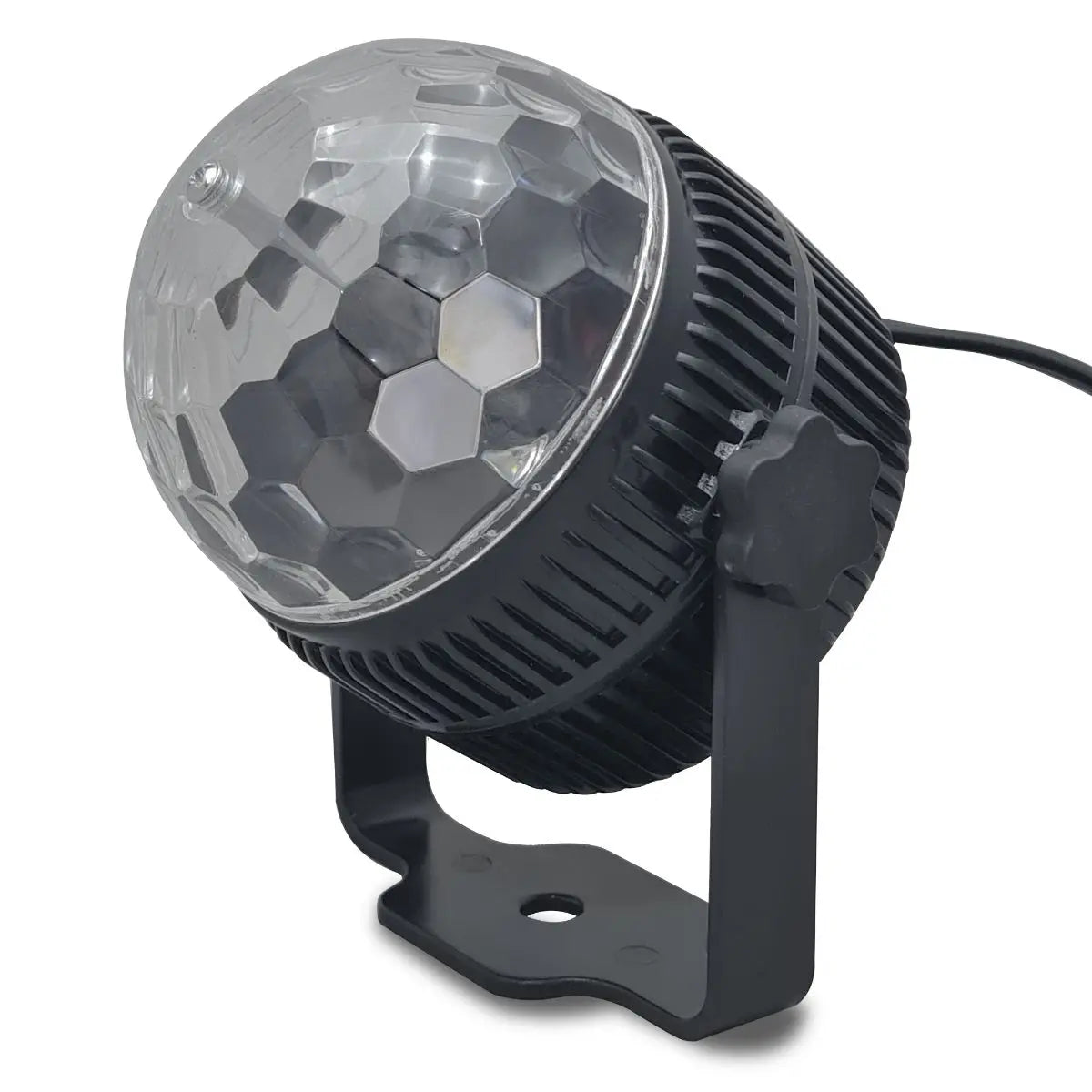 Media bola RGB con movimiento base 220V