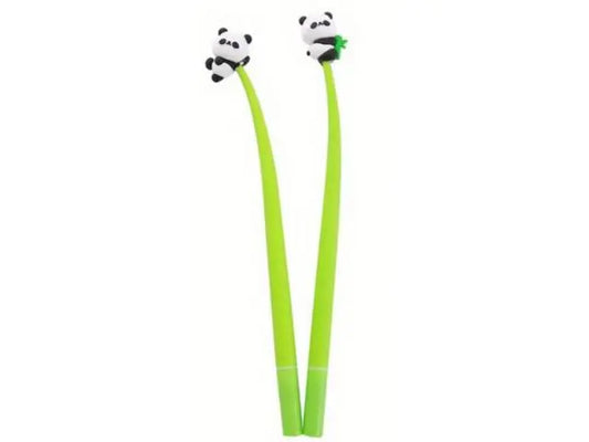 Lapicera punta fina con panda 22cm.
