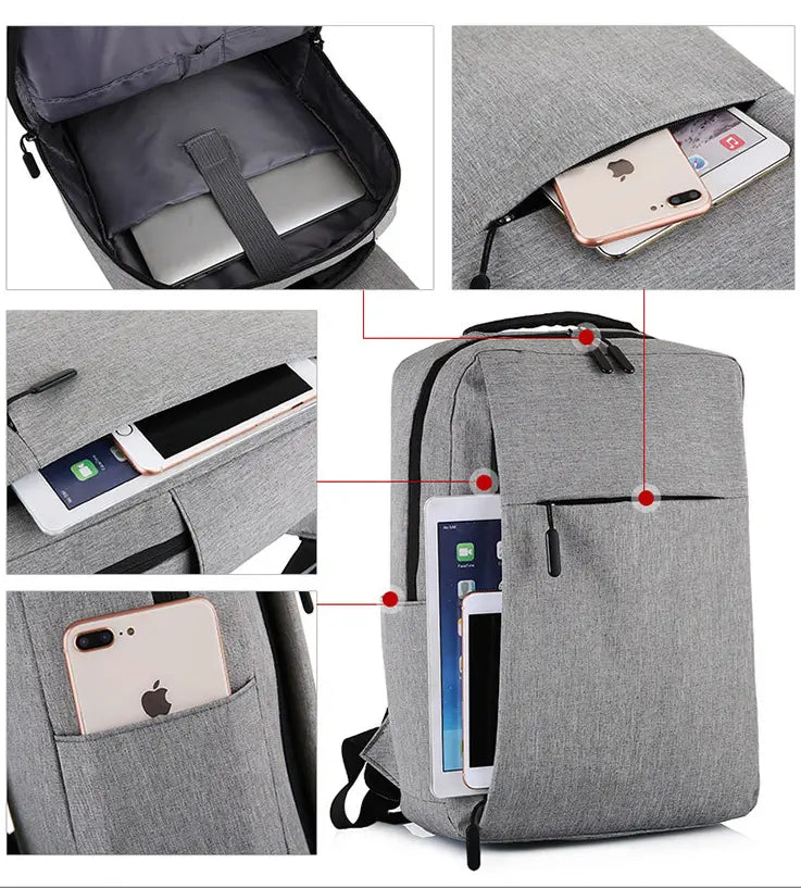 Mochila porta notebook impermeable 42 x 27 x 12 cm