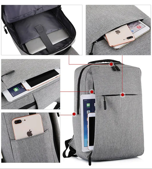 Mochila porta notebook impermeable 42 x 27 x 12 cm