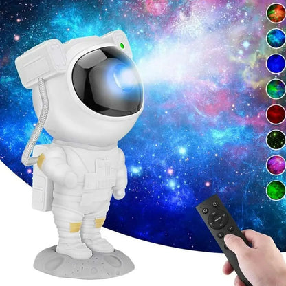 Astronauta proyector de estrellas con control remoto