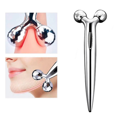 Rodillo masajeador 3D facial antiarrugas