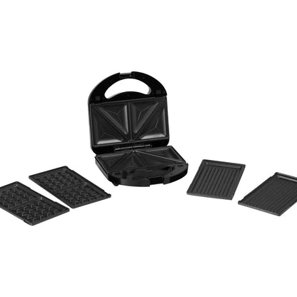 Sandwichera Marvo 3 en 1 Negro