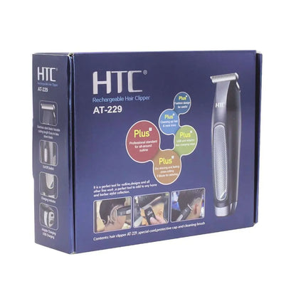 Corta pelo inalambrica HTC AT-229 negra