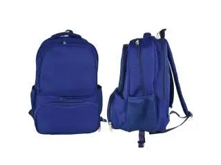 Mochila azul con compartimientos 3 en 1