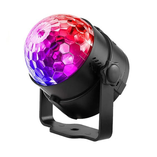 Media bola RGB con movimiento base 220V