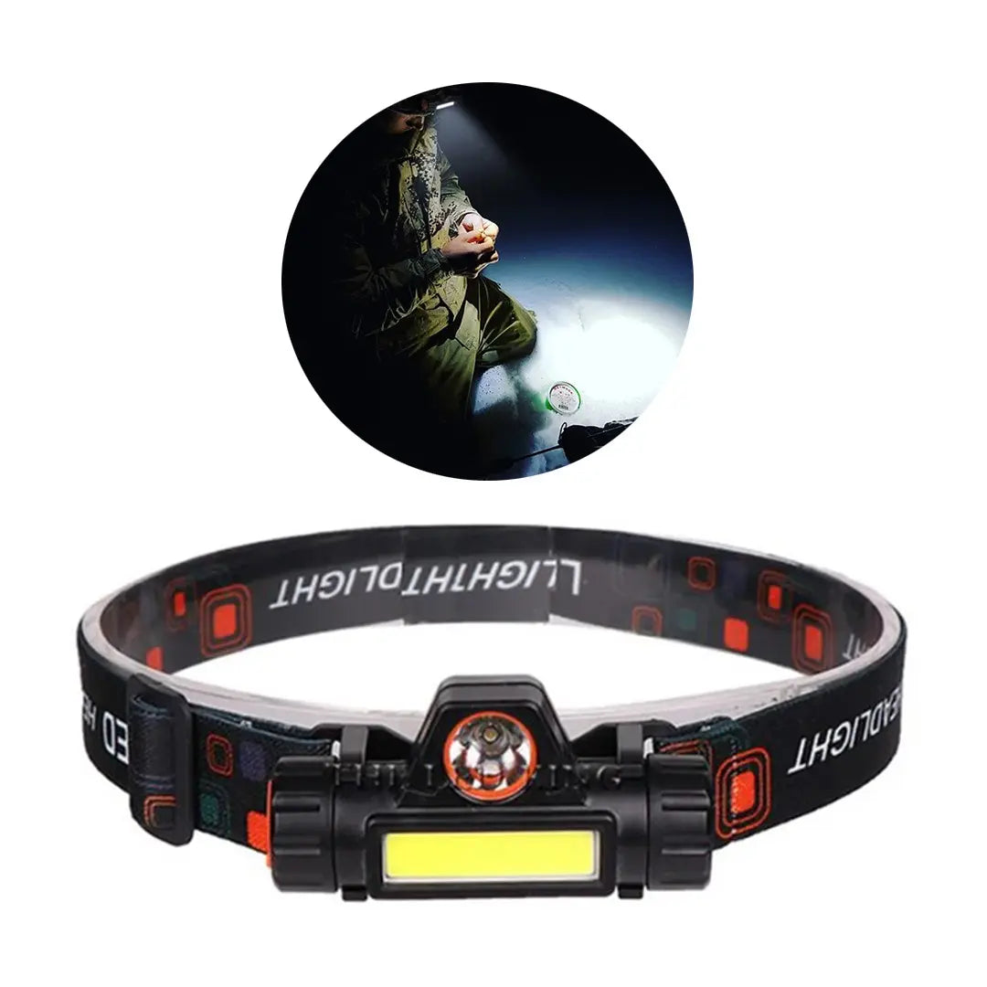Linterna minero led recargable 1