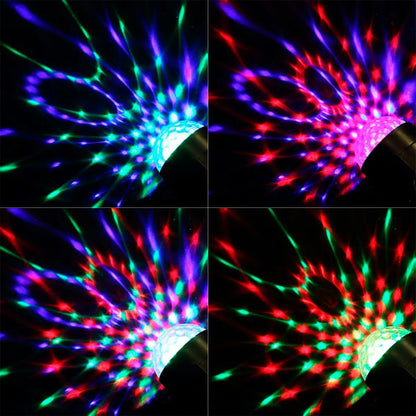 Media bola RGB con movimiento base 220V