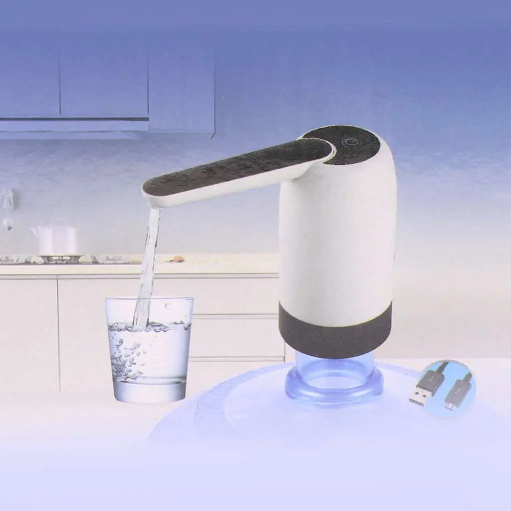 Previous Next Dispensador de Agua con Base Recargable Blanco